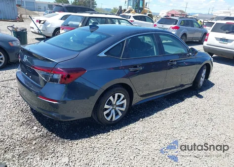 2025 Honda Civic Lx from USA, damaged, VIN 2HGFE2F20SH567390